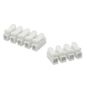 Electrical Cable Connectors Quick Splice Lock Wire Terminals Set Press Type Terminal Block Wire Connect