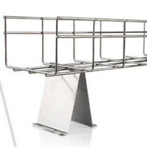 Manufacturer Open Mesh Fireproof and Heat-dissipating Network Cabling Cable Tray for Computer Room Steel Cable Trays