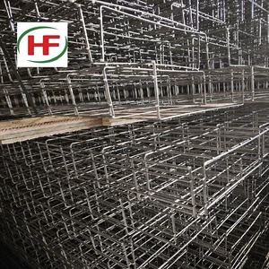 Per-galvanized HDG Wire Mesh Cable Tray 50-1000mm Width X 50-300mm Height With Full Thickness