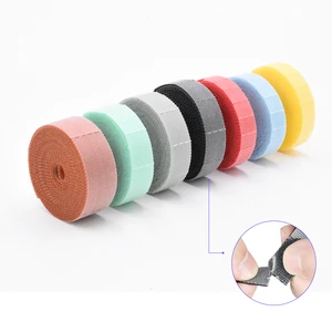Reusable Hook and Loop Cable Ties 6 Inch, Colorful Wire Organizer for Network Management