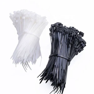 FSCAT Black UV Resistant Micro Cable Ties Nylon 66 (Invista) 6