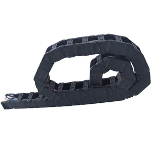 High Speed Durable Nylon 15-30 Series Bridge Type Cable Tray for CNC Machine Tool Custom Wire Harness Drag Chains