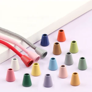 In Stock Fast Delivery Colorful Alloy Cord Lock Stopper Cord End Cap