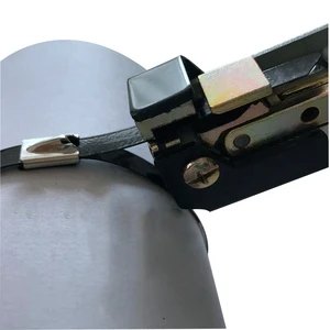 Resistant Polyester Coated Pvc Black Stainless Steel Cable Ties Flexible Cable Ties