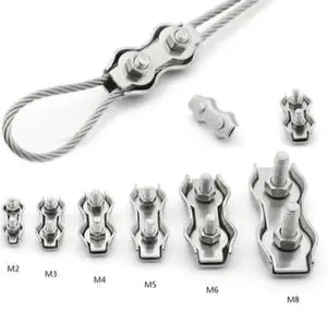Cable Clamp Stainless Steel 304/316 Duplex Wire Rope Clips