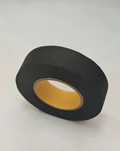 Black Duct Tape Insulating Tape High Adhesive Waterproof Wear Resistant for Electrical Insulation Industrial Bundling