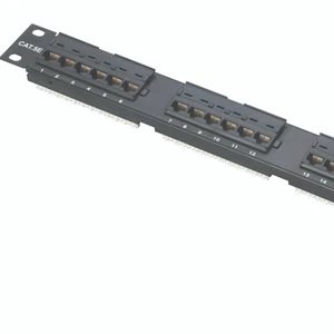 Cat5 UTP Unshielded 24 Port 1U 19 Inch Rack Mount RJ45 Patch Panel Model