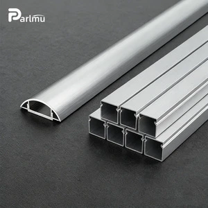 Metal/Aluminum Alloy Cable Duct - Heavy Duty With Cover Wire Raceway - For Industrial Office Wire Management