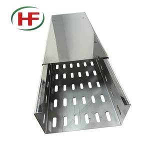 Industrial Steel Perforated Cable Tray with Cover Accessories Complete Set for Cable Laying