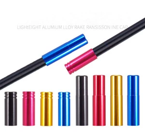 Colorful Aluminum Alloy Bicycle Brake & Shifter Cable End Caps