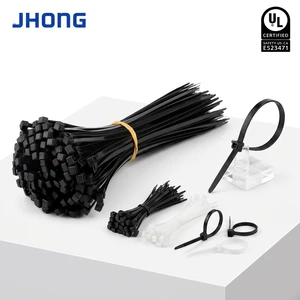 4.8mm Width Standard Nylon Cable Ties 50LBS Industrial Grade Plastic Zip Ties Factory Direct Supply