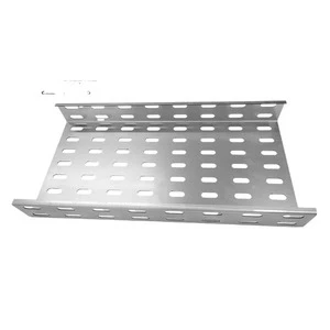 China OEM Custom 600x50 Electrical Cable Trunking Perforated Cable Bridge And Supporting System