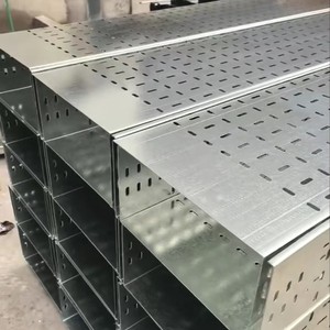Anodized 304 Stainless Steel Ladder Tray Perforated Cable Tray for Solar System and Cable Laying