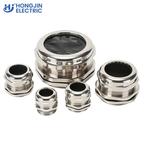 Factory Wholesale Price Durable PG-Type Straight Head Electrical Wire Gland IP68 Nickel Plated Brass Cable Connector