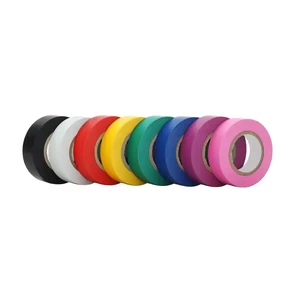 High-quality PVC Electrical Insulation Tape, Polypropylene Film Backing, Heat and Weather Resistance, ROHS Certification
