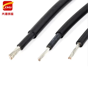 Wholesale Solar Cable Waterproof PV Connector Power Cable Wires 10mm 6mm 4mm for DC Solar Panel Power Application