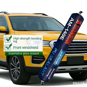 Vehicle Glass Urethane Adhesive Solvent Free PU Sealant For Auto Windshield Repair