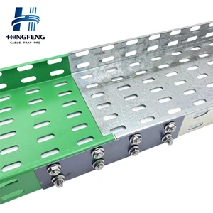 Professional Perforated Cable Tray Supplier – HDG Steel Ventilated Tray With CE & UL Certification For Global Projects