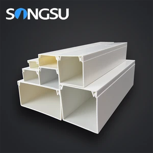 Produce and Wholesale All Specification Sizes Pvc Wireway Cable Tray 900mm 150mm