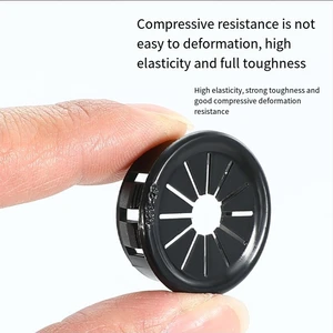 Jiaf Orb Buckle Type Plastic Cable End Caps Cable Cover Nylon Plastic Orb Protective Coil Electrical Bushing Cover