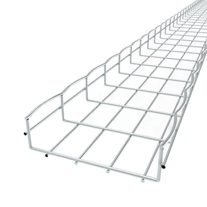 Industrial Grade Galvanized Wire Mesh Cable Tray for Professional Cable Management and Network Facilities
