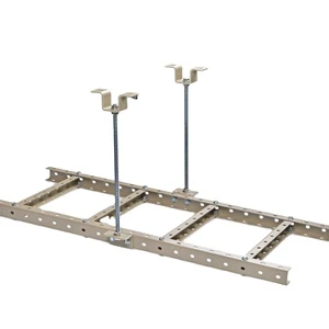Ningbo Lepin Factory Customize Sizes Networking Solution 300mm Aluminum Cable Outdoor Ladder Ladder Type Cable Tray Price List