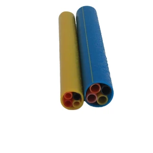 Durable Thick Walled Flexible HDPE Conduit for Power Plant Communication Fiber Cable Underground Micro Cable Bundle Pipe