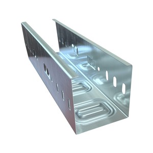 Aluminum Alloy Energy-saving Pressed Cable Tray Light Weight Corrugated Trays for Industrial Use