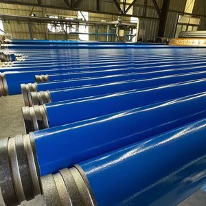 ASTM Factory Wholesale Epoxy Polyurethane Anti‑corrosion Coating Pipe API 5L Plastic‑coated Steel Pipes Water Pipe/Fittings