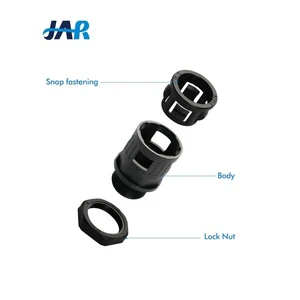 JAR Electrical Cable protection Pipe Connector Fire Resistant Elbow ul Approved Electrical Conduit Connectors Fittings
