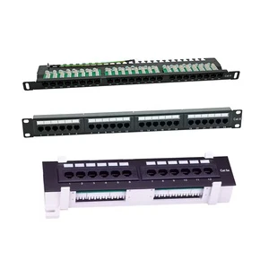 Patch Panel CAT3 CAT5E CAT6 CAT6A CAT7 CAT8 6/8/12/24/48/