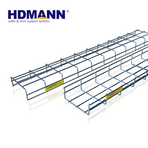 HDMANN Customized Stainless Steel High Quality Wire Mesh Cable Tray with Accessories