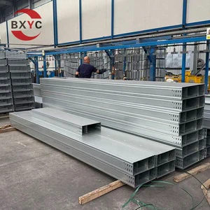 Metal Cable Tray for Industrial Electrical System Strong Support and Outdoor Use