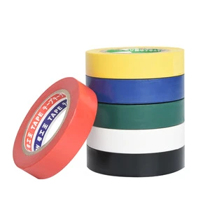 High Temperature Flame Retardant PVC Electrical Insulation Tape Waterproof Strong Adhesive for Industrial Wiring Use