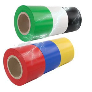 Extra Wide PVC Electrical Insulation Tape, Voltage Resistant, Rubber-Based Adhesive, 20m/Roll, Multicolor For Wiring&Maintenance