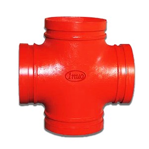 Good Price 1nuo Pipe Fittings Cross Equal and Reducing Grooved Cross