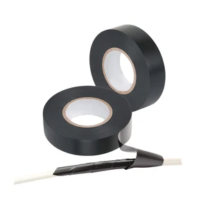 Black Strong Flame Retardant Adhesive Fireproof Rubber Plastic Pvc Vinyl Butyl Electrical Insulating Tape