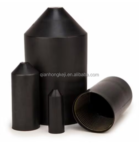 Self-Extinguishing Heat Shrinkable Electric Cable End Cap 4 8 15 63 mm Inner Diameter Heat Shrink Sealing the End of the Cable