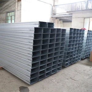 High Quality Galvanized Steel Cable Tray Perforated Cable Tray for Heavy - Duty Cable Management in Industrial Settings