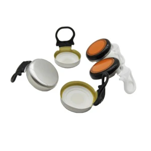 26mm Aluminium Plastic Ring Pull Cap Custom Logo Easy Open Sacmi Production Water Soda Juice Bottle Cap