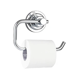 Custom Logo Wall Mounted Suction Self Adhesive Holder Hotel Home Apartment Toilet Bathroom Kitchen Paper Towel Holder 2025