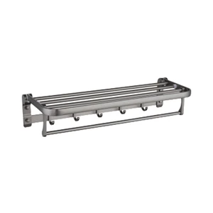 Wall-Mounted Aluminum Space-Themed Bath Hardware Set Includes Space-themed Towel Rack Bathroom Shelves Towel Holder