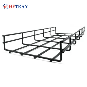 Hot Dipped Galvanized Steel Wire Mesh Cable Tray for Data Center and Industrial Construction Use