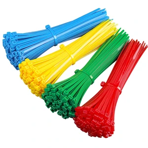 Multi-color Self-locking Nylon Cable Ties Pa66 2.5 * 150mm Industrial Wire Management Electrical Cable Organizer