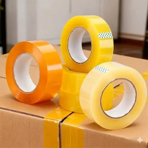 [Factory Direct] 2.5 Mil Strong Stickiness Clear Shipping Tape For Ocean Freight Boxes