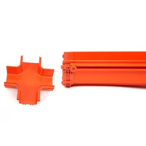 Data Center Usage Yellow Plastic Cable Tray Fire Resistant Optical Fiber Channel Cable Tray