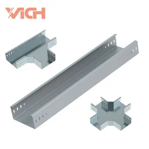 Solid Bottom Stainless Steel Electrical Cable Trough Cable Trays and Raceways Trunking