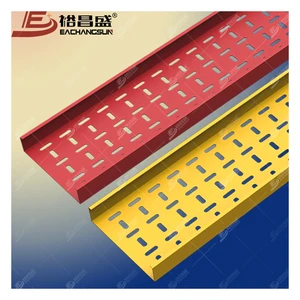New Product 80mm OEM Customized Outdoor Powder Coated Perforated 2 Meter Cable Tray for Wiring
