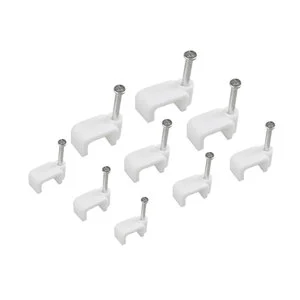 7MM Widely Used Flat Cable Clips Wire Clips Cable Electrical Wire Clips