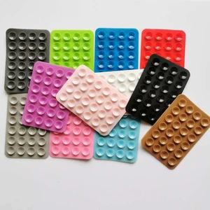 BAILI Factory Wholesale Bulk Non-slip Case Adhesive Mount Cell Mobile Phone Grip Accessory Silicone Suction Mobile Phone Holder